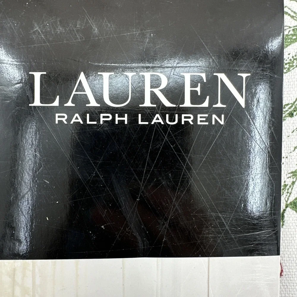 Lauren Ralph Lauren Tablecloth Holly Mistletoe Red Poinsettia Christmas 60 x 84